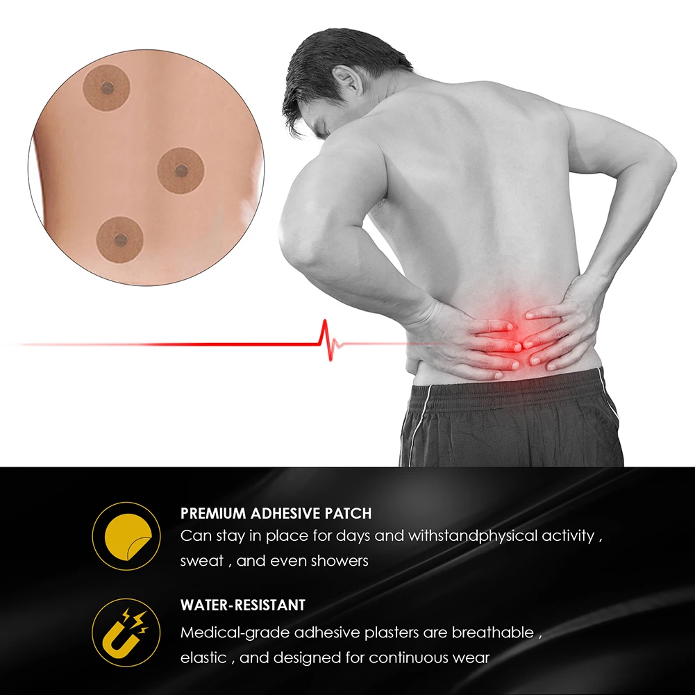경혈 패치 자석 침술 치료 석고 등 어깨 진통제