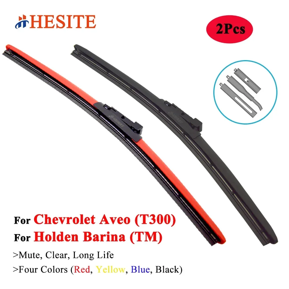 

HESITE Colorful Car Windshield Wiper Blade for Chevrolet Aveo T300 Holden Barina TM 2011 2012 2015 2017 2018 2019 2020 2021 2022