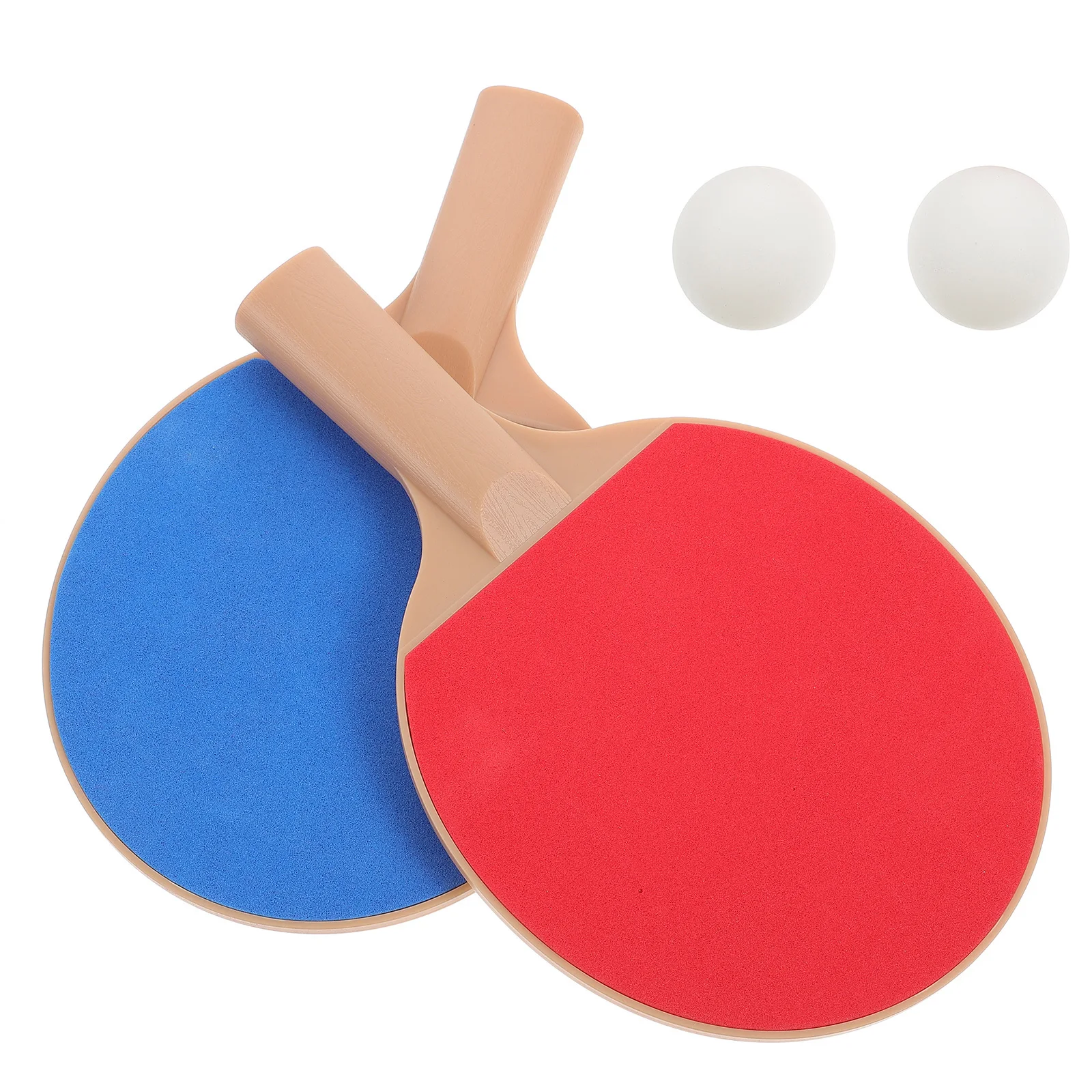 

1 set 1 Set Table Tennis Training Paddle Plastic Racket Outdoor Sports Bouncy Exercising Prop Hand Eye Coordination Skill