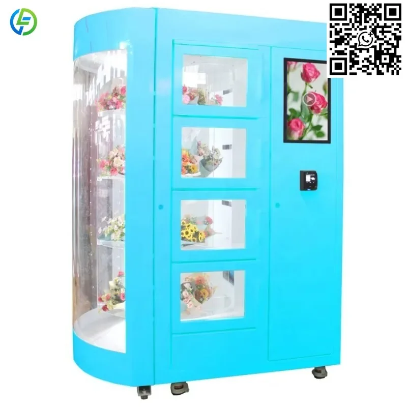 Customized  Smart Flower Vending Machine with 24/7 WiFi Access & Real-Time Inventory Tracking
