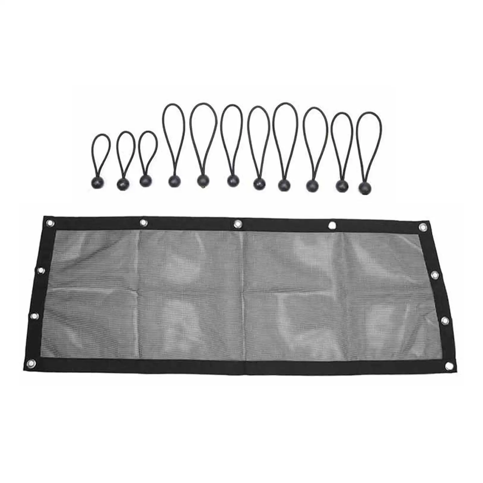 Easy Install UTV Rear Window Mesh Net Breathable Tough Sun Block for Polaris RZR Pro XP 2020 2023
