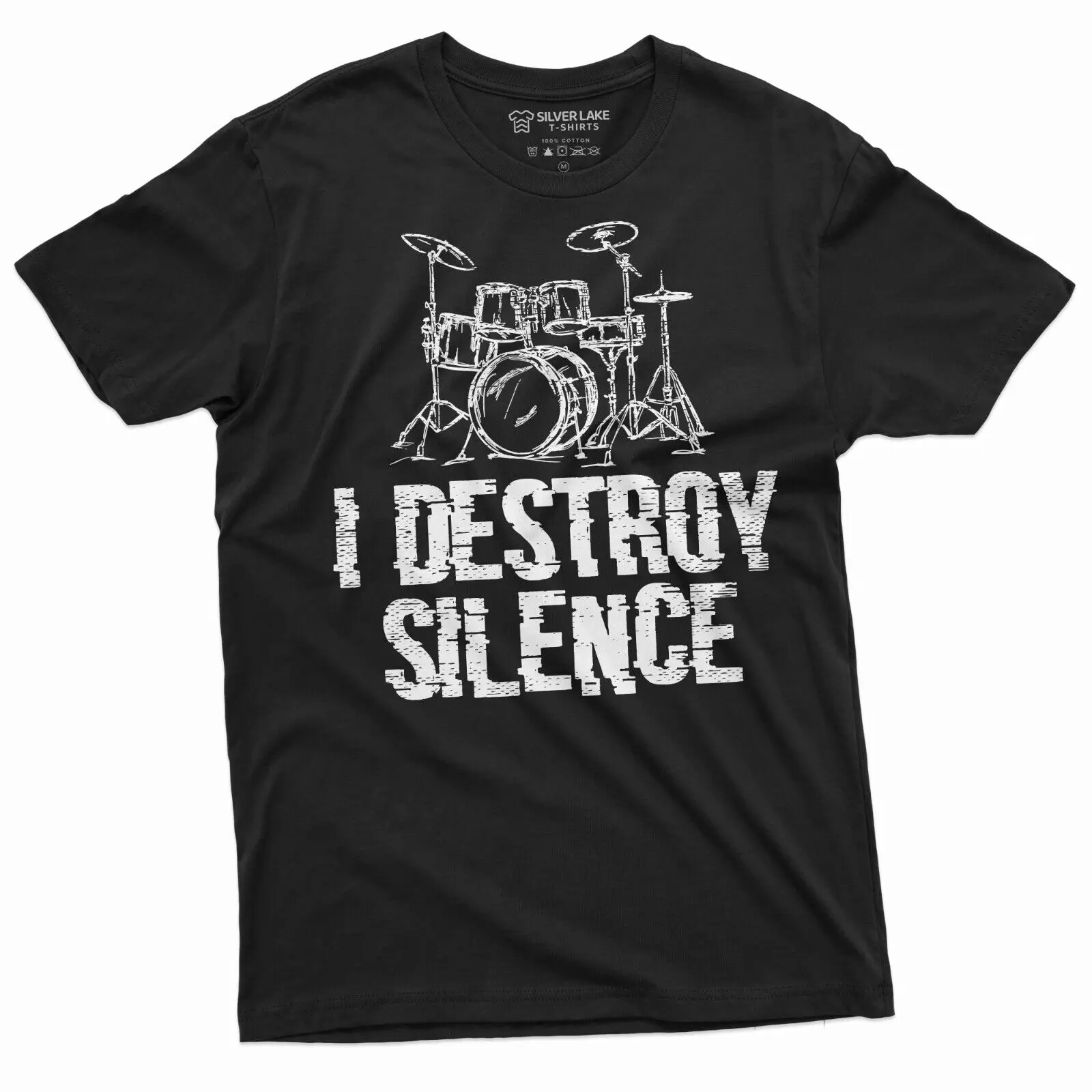 ummer Shirt I Destroy Silence T-Shirt ummer Band Shirt Musian Tee