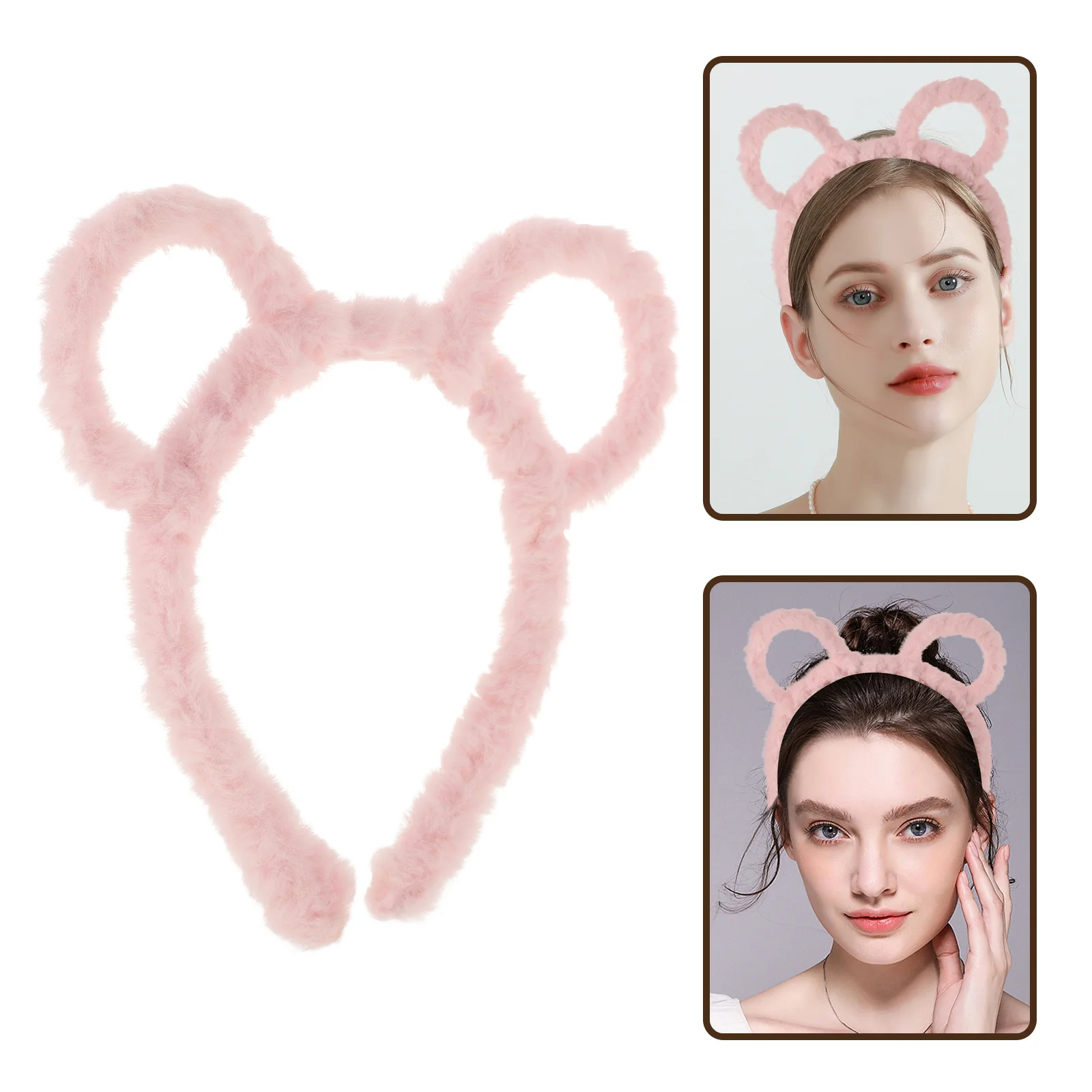 

Bunny Ear Headband Cartoon Hairband Dog Ears Cosplay Spa Bear Adult Decoration Teens Festival Headdress Prop Prom