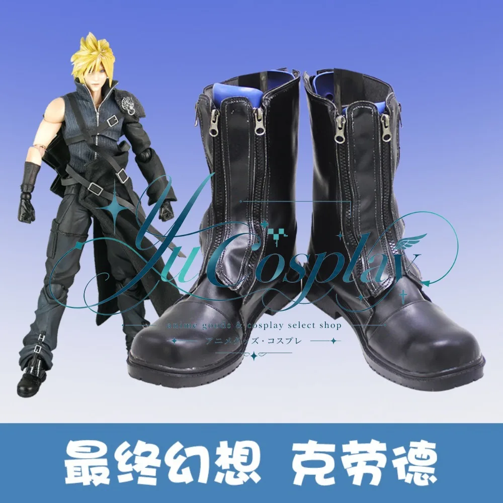 Fantasy RPG Cloud Cosplay Shoes Custom Boots Adventure Game Convention Performance