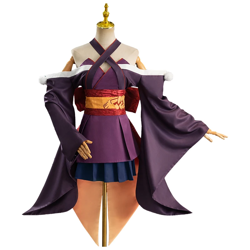 Murasane Senren Banka Cosplay Anime Costume Game  Purple Shoes Uniforms Halloween Carnival Women Girl Outfits Uma Musume Cosplay