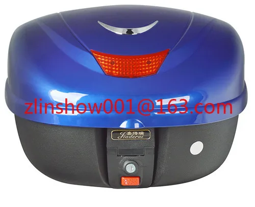 

31L PP Box Электрический мотоцикл Задний багаж Верхний чехол Багажник мотоцикла Хвостовая коробка Пластиковая коробка с железной опорной пластиной