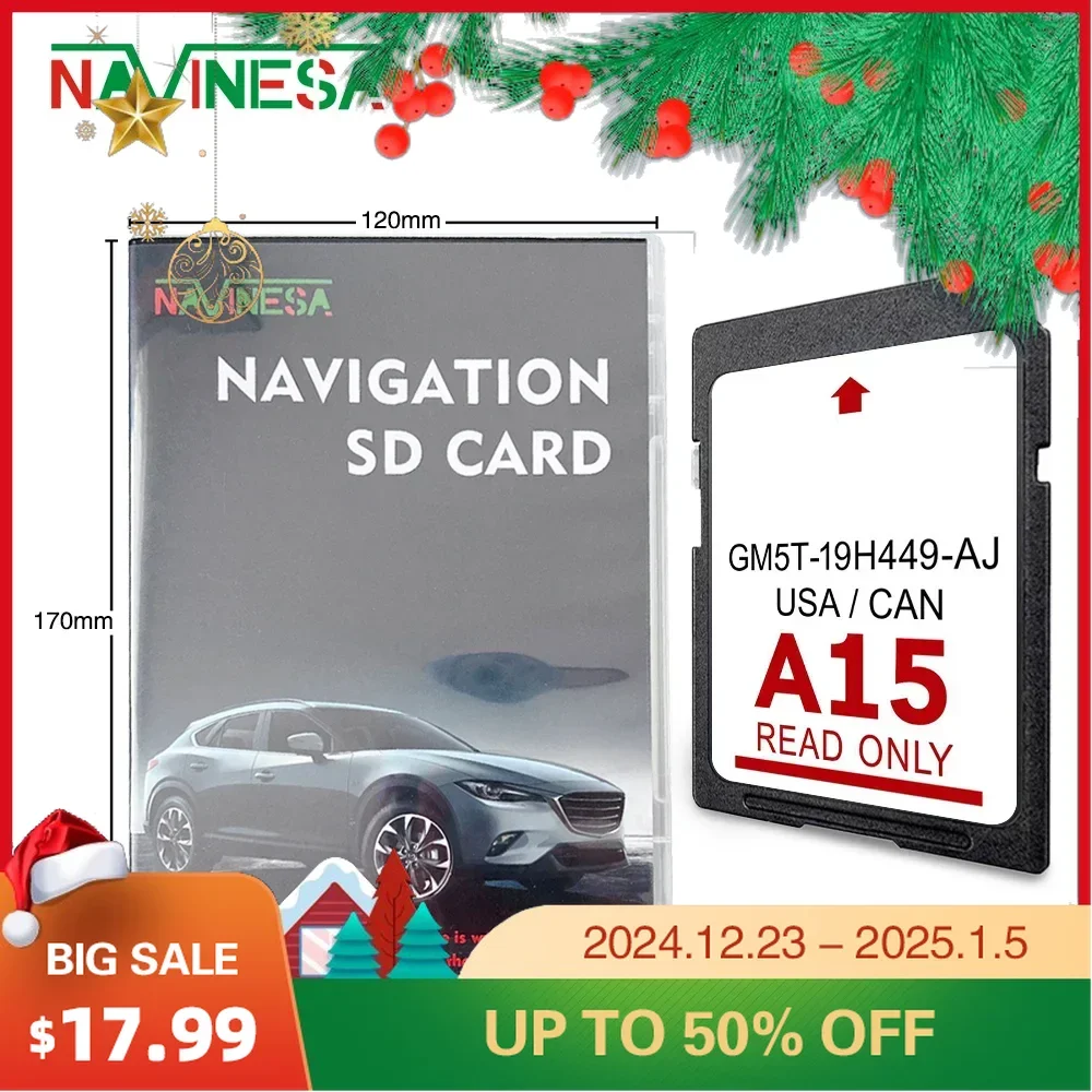 A15 GM5T-19H449-AJ for Ford Explorer 2011 2012 2013 2014 2015 Car SD Naving 32GB GPS Memory Card