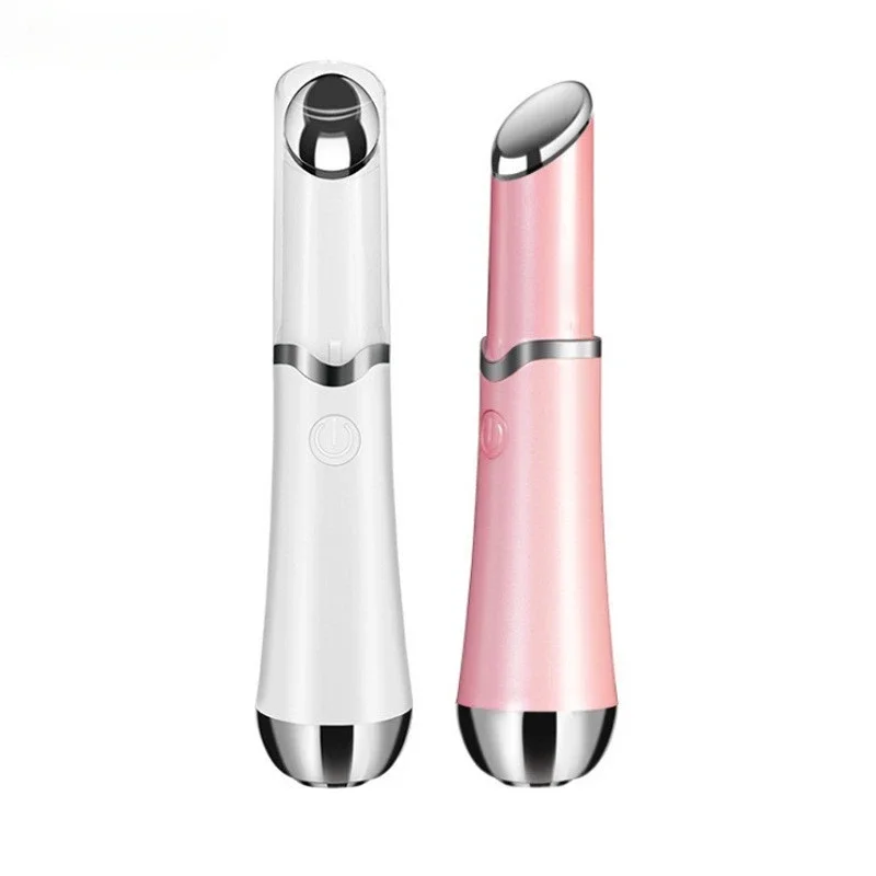 Mini LED Eye Massage Pen Vibration 42°C Heated Anti Wrinkle Eye Bags Face Beauty Massager Reduction Dark Circle Health Treatment