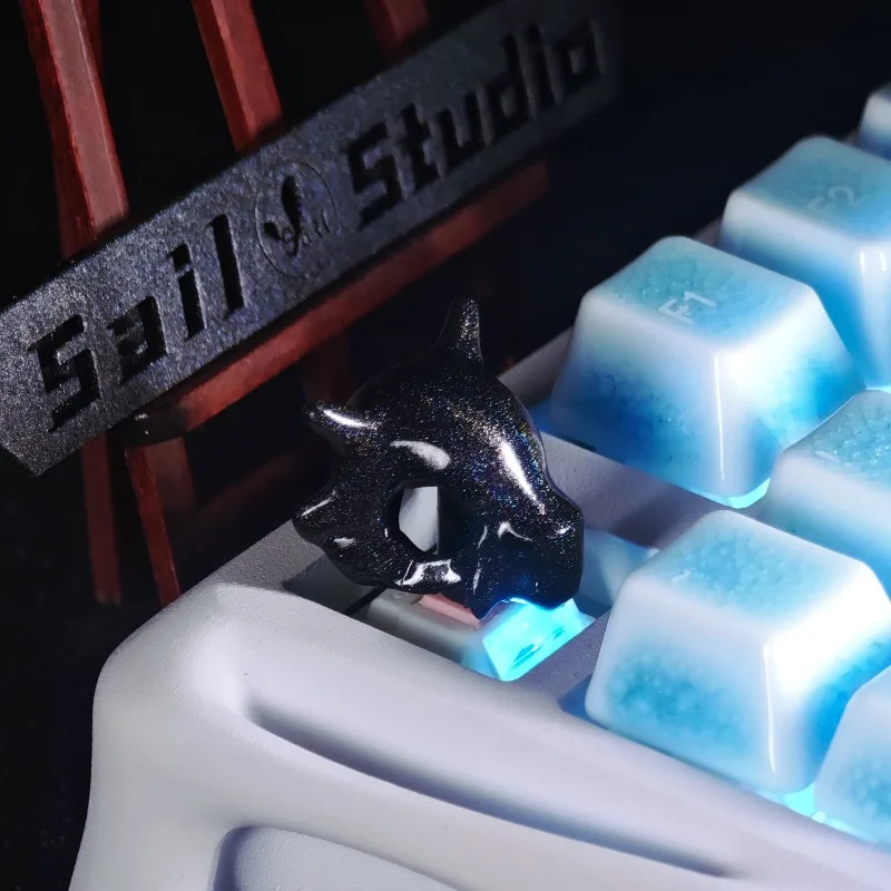 Skull ESC Keycaps مخصصة ثلاثية الأبعاد الطباعة الراتنج الإبداعية ورائعة قبعات المفاتيح لوحة المفاتيح لملحقات لوحة المفاتيح الميكانيكية هدية