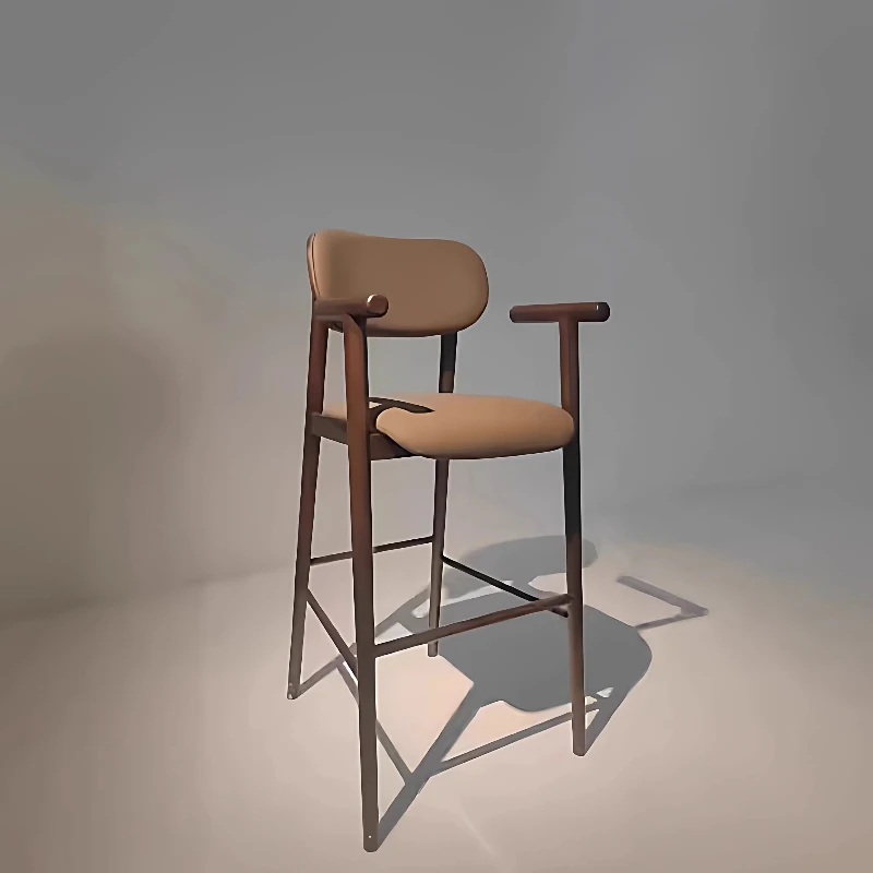 

Italian Design Armrest Bar Chair Decorative Piece Kitchen Outdoor Bar Stool Cuisine Office Modern Sillas De Comedor Furniture