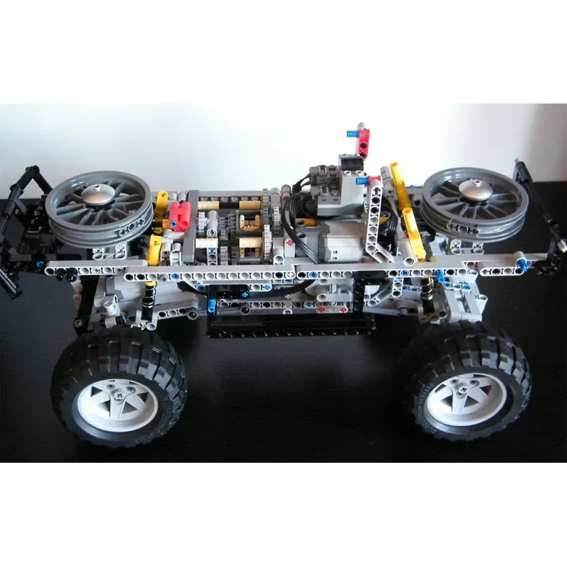 MOC-0832 Trophy Truck with Continuously Variable Transmission Building Block Model 1124 Parts Children's Building Block Toy Gift