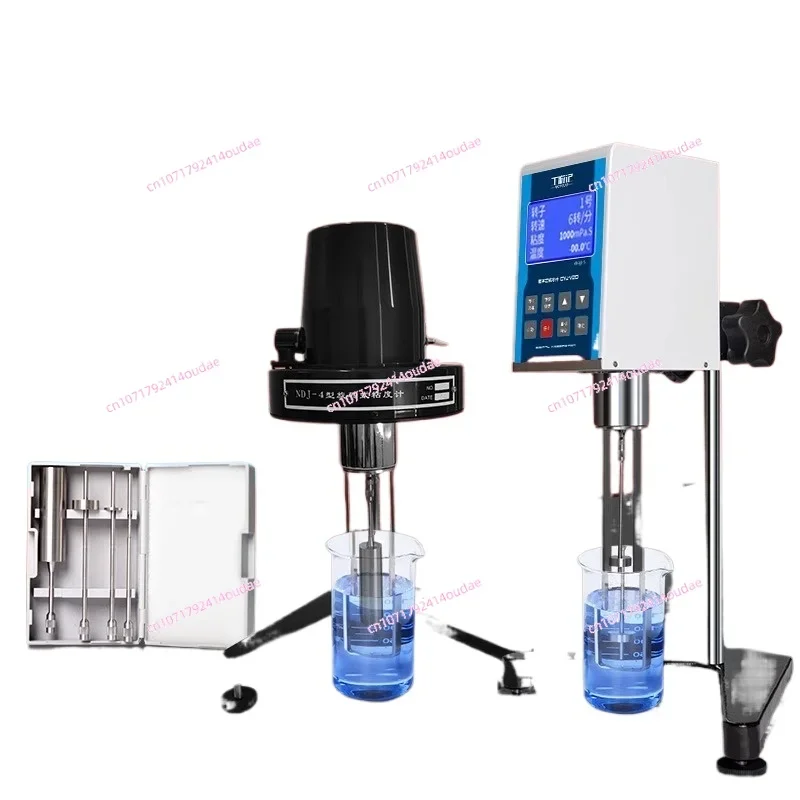 Digital Viscometer NDJ-1-5S-8S-9S Pointer Rotating Paint Coating Viscosity Tester Viscosity Meter High Precision