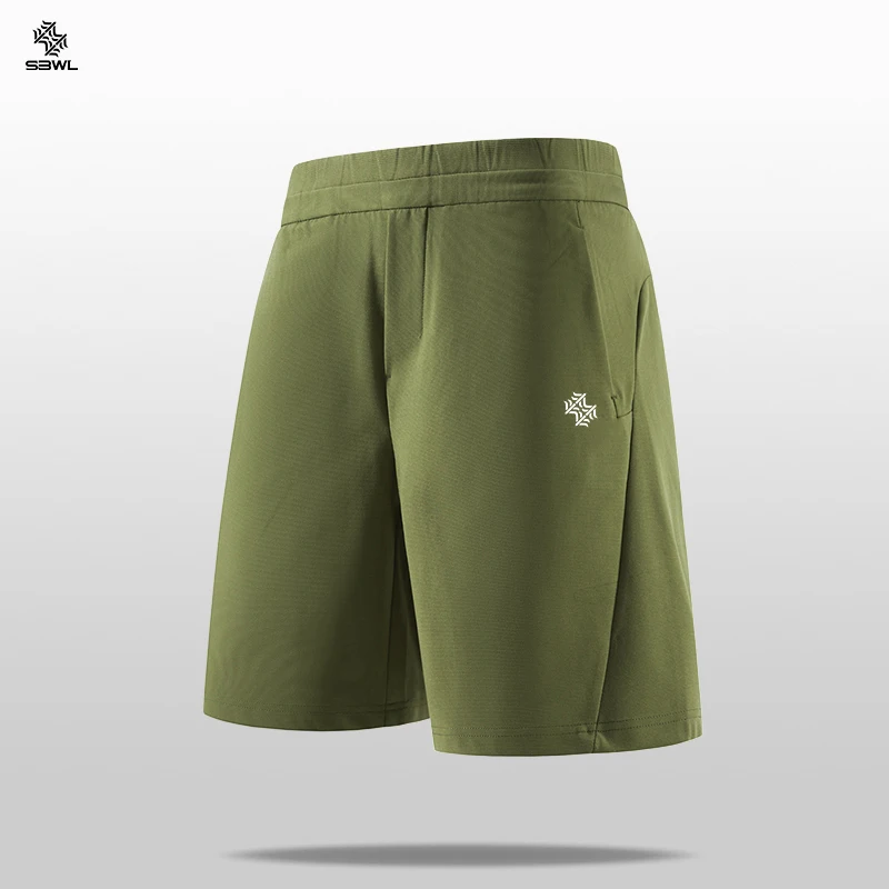 SBWL 2025 Summer new high quality men's and women's fitness sports Light fast dry breathable gym shorts fashion beach pants - Image 3
