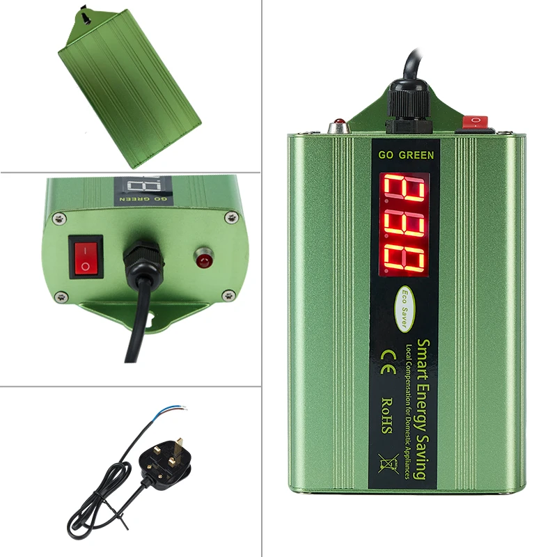 Electricity Saving Box Intelligent Energy Saver Plug 110V-220V Whole House  Power Saver Device