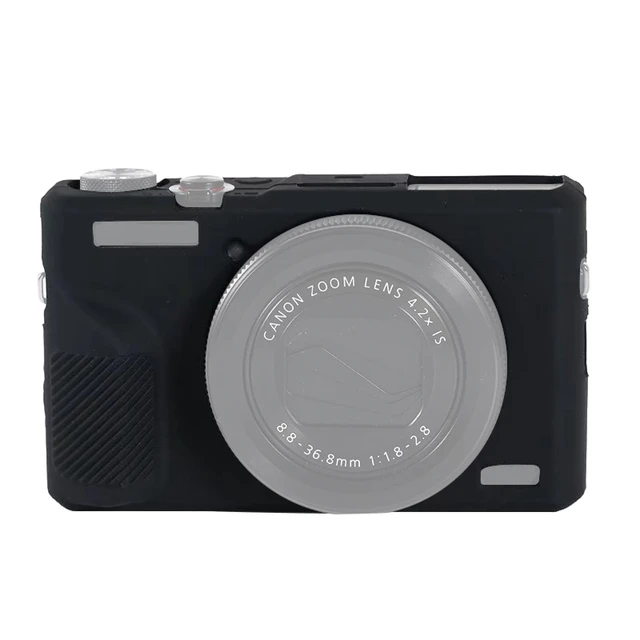 Soft Silicone Protective Case For Canon Powershot G7 X Mark Iii / G7x Iii /  G7x3 - Camera Bags & Cases - AliExpress