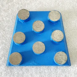 Frankfurt Diamond Metal Grinding Block Abrasive Metal Disc For Polishing Marble Stone Quartz Concrete Floor