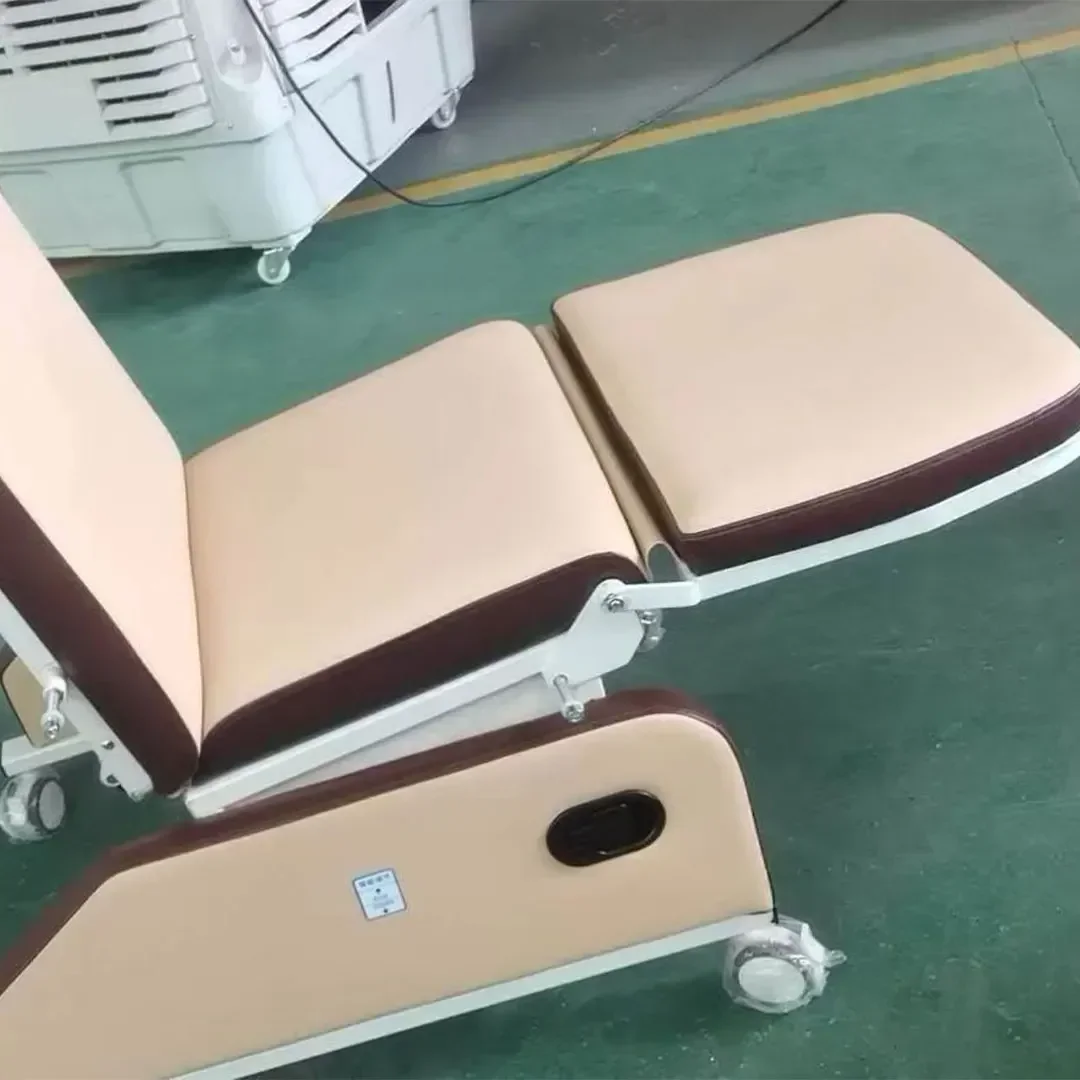 Medical Furniture Folding Manual Multifunctional Patient Hemo Treatment C