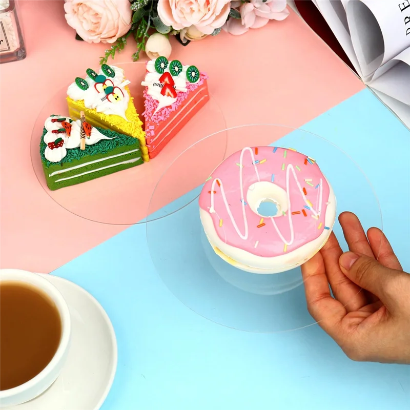 

AC23-30 шт. прозрачные акриловые круги, круглые акриловые заготовки, круглые диски, для Хэллоуина, рождественского орнамента, рукоделия (6 дюймов)