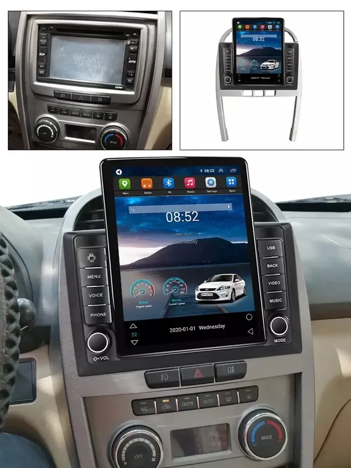 car radio gps For Chery Tiggo 3 2009-2013 8+128GB car video carplay+auto 360 camera BT gps Car Dvd Player Touch Screen