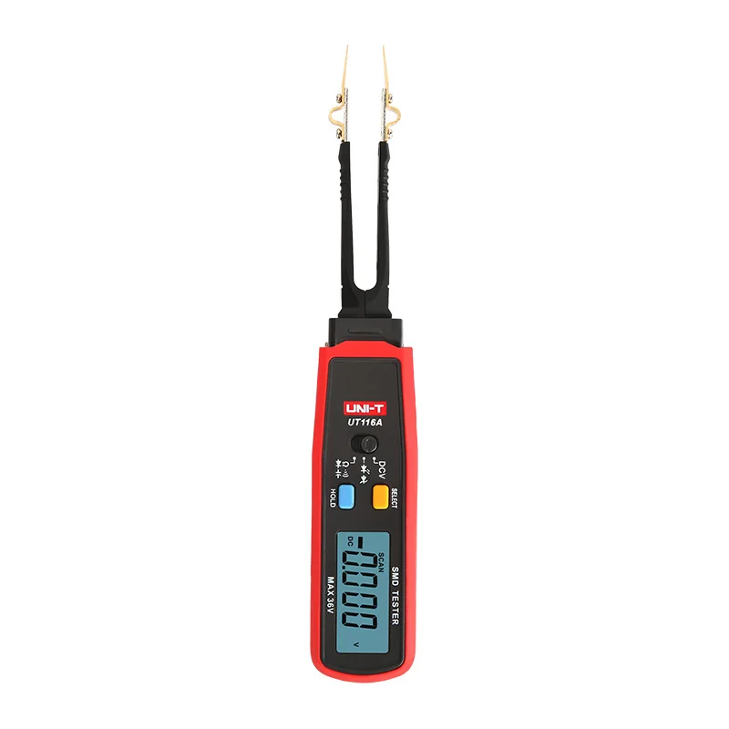 u ni-t UT116A SMD Tester Meter Multimeter Resistance Capacitance LED Diode Continuity DCV Tester