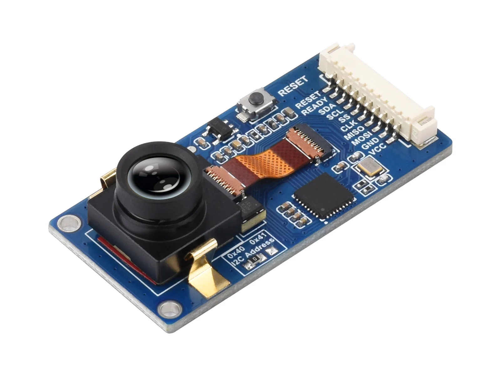 Long-wave IR Thermal Imaging Camera Module, 80 × 62 Pixels IR Array, Motion Detection,SPI And I2C Interfaces,44°/90° FOV Version