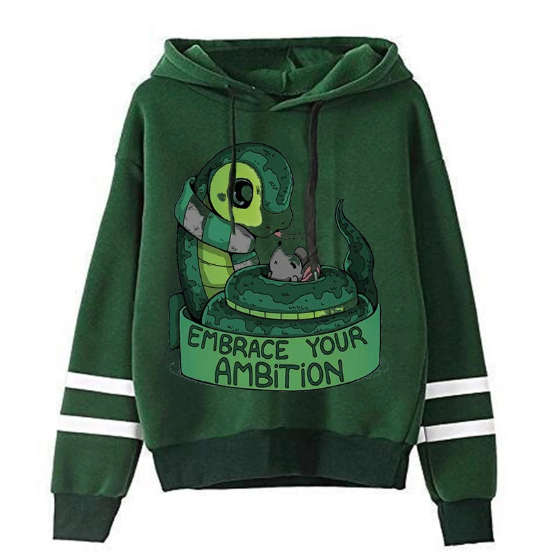 Embrace Your Ambition Snakes Graphic Sweatshirts Hoodies Unisex Reptiles Streetwear Hoodie Funny Snake Harajuku Fashion Hoodie