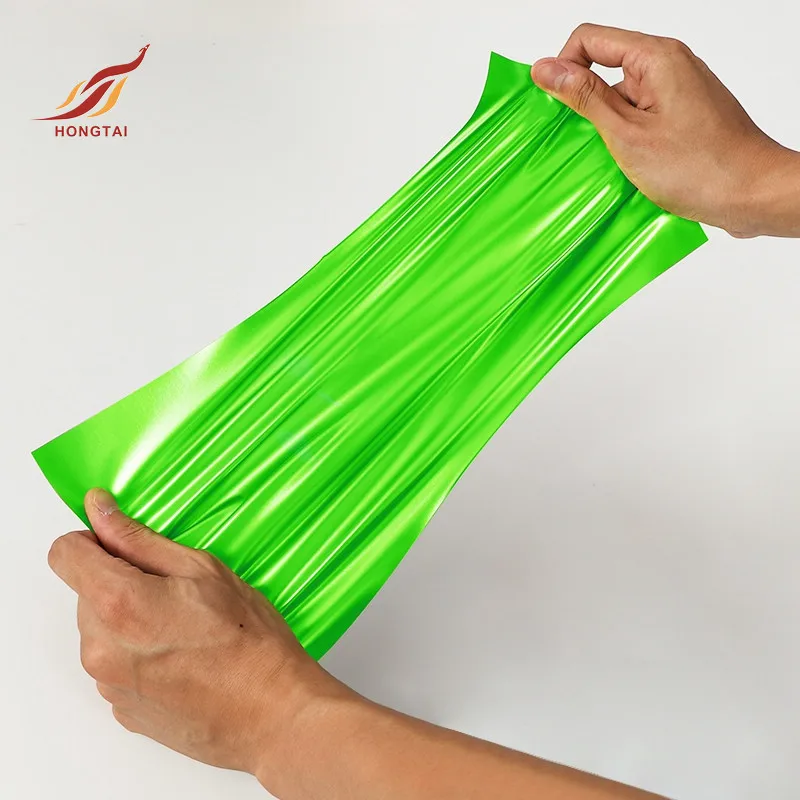 1.52*18m Colore fluorescente che si illumina al buio Pellicole per auto colorate per illuminazione Vinile per auto fluorescente