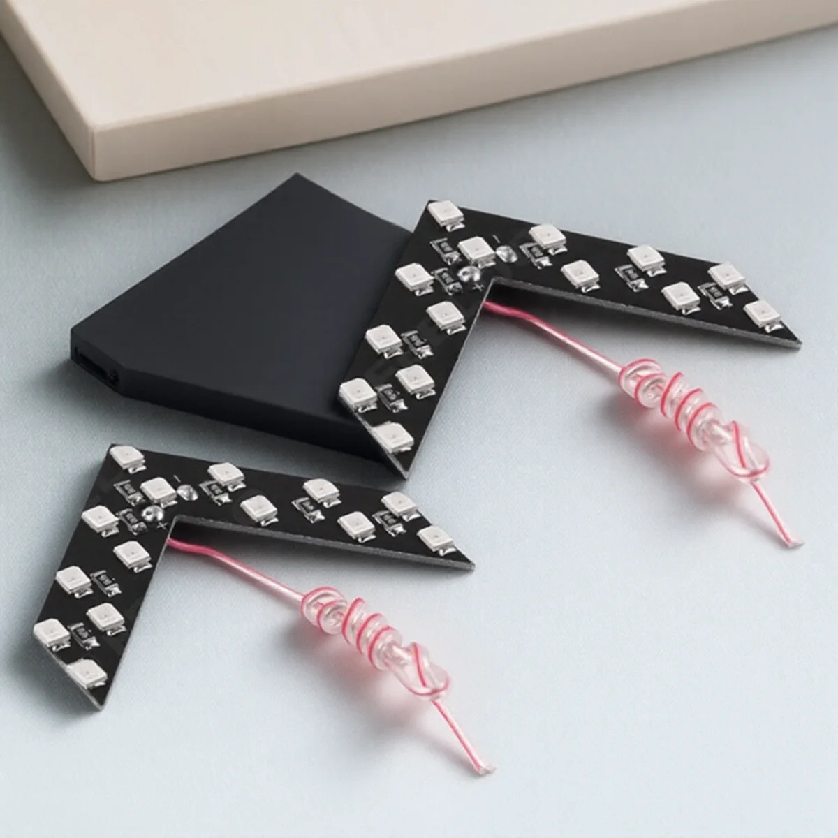 

Car Rear View Mirror LED Turn Signal Indicator Light Arrow Panel Signal Lamp Auto Accessories