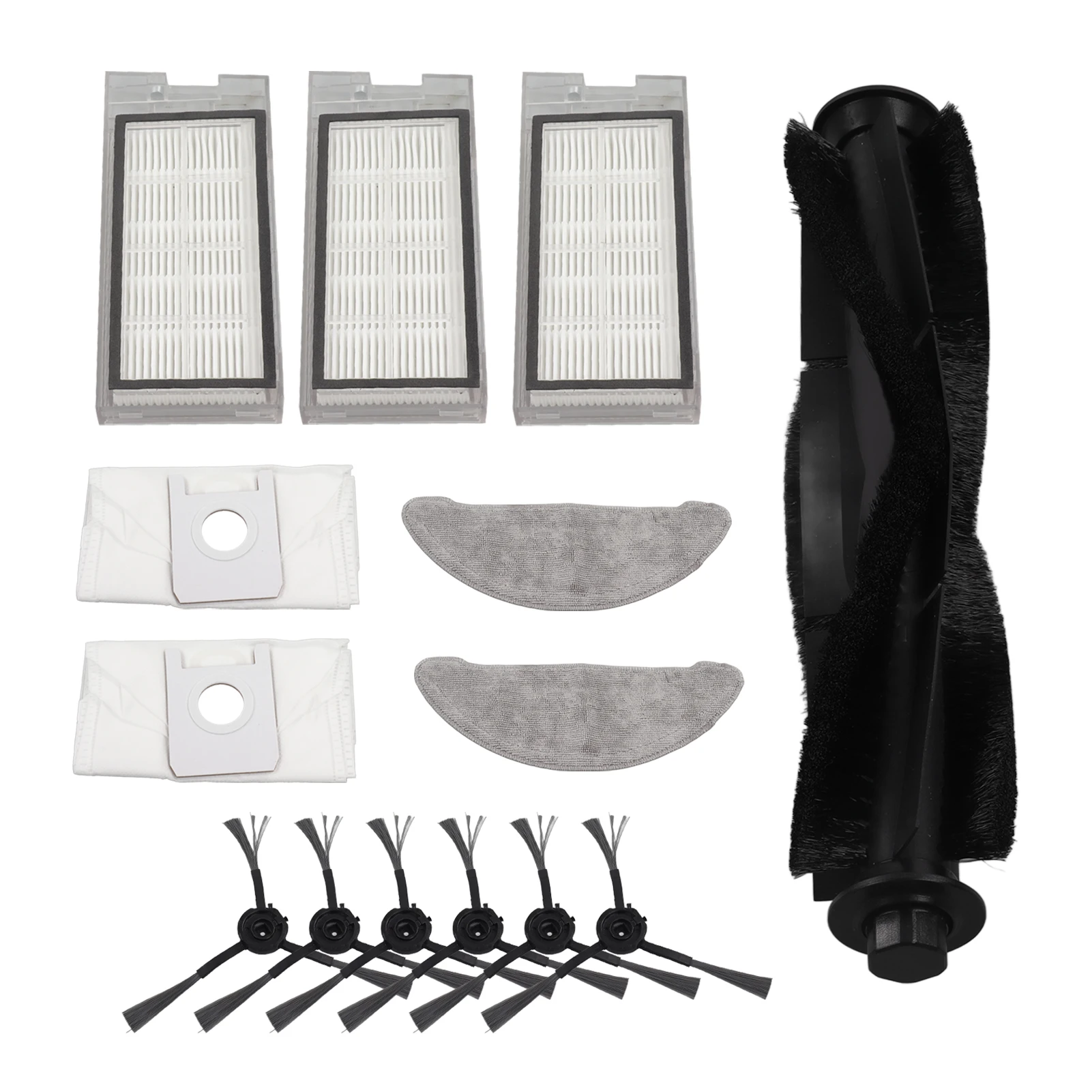 Robô aspirador de pó acessório escova saco pó pano limpeza conjunto kit para eve plus