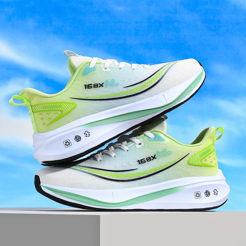 

Men's comfortable wear-resistant speed runing shoes four season outdoor casual sneakers breathable soft-sole racing sports shoes