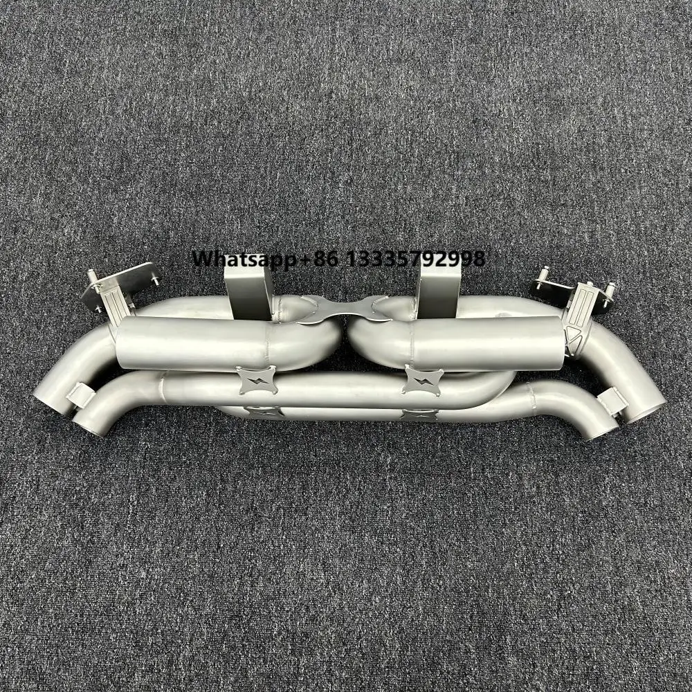 

High Performance Exhaust Pipe for Porsche 911 992 3.0t Exhaust Catback With Valve Stainless Steel304 Valve Exhaust System