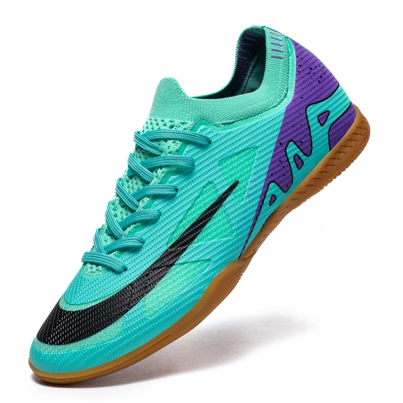 

New Men Ultralight Non-Slip Football Boots Cleats Soccer Shoes High-quality TF Sneakers Hot-selling Futsal Indoor Match