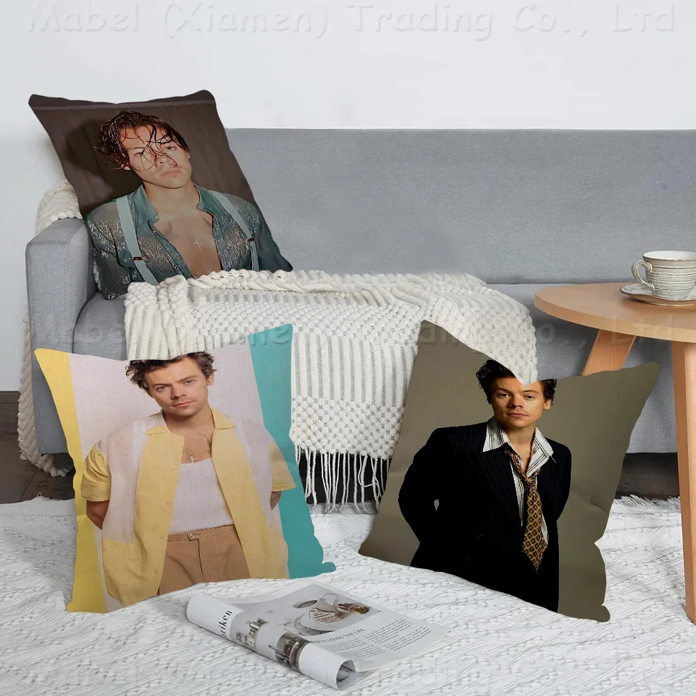 Singer H-Harrys S-Styles Personalized picture text home decorative pillows Household Gifts 45x45cm