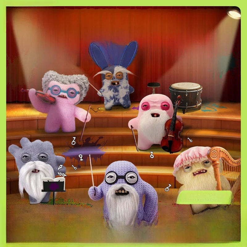 FLER Plu Doll Ugly Cute Monster Toy ly Naughtin Series Brinquedo de Pelúcia com Enchimento de Algodão PP Universal G
