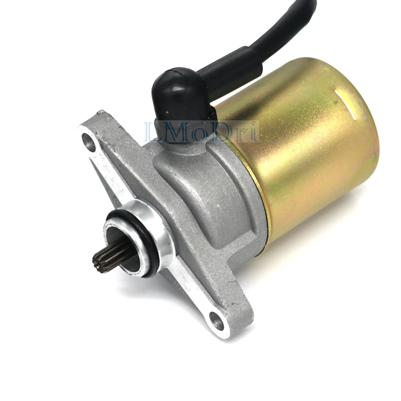 LMoDri Motorcycle Starting Motor Electric Starter GY6 50cc 80cc Scooter ATV Quad Bike Engine Electric Starter Motor For KYMCO