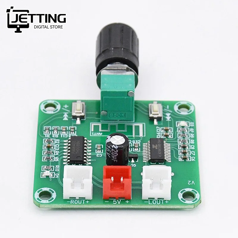 XH-A158 Ultra Clear Bluetooth 5.0 Audio power Amplifier Board Pam8403 Small Power DIY Wireless Speaker Amplifier Board 5W*2