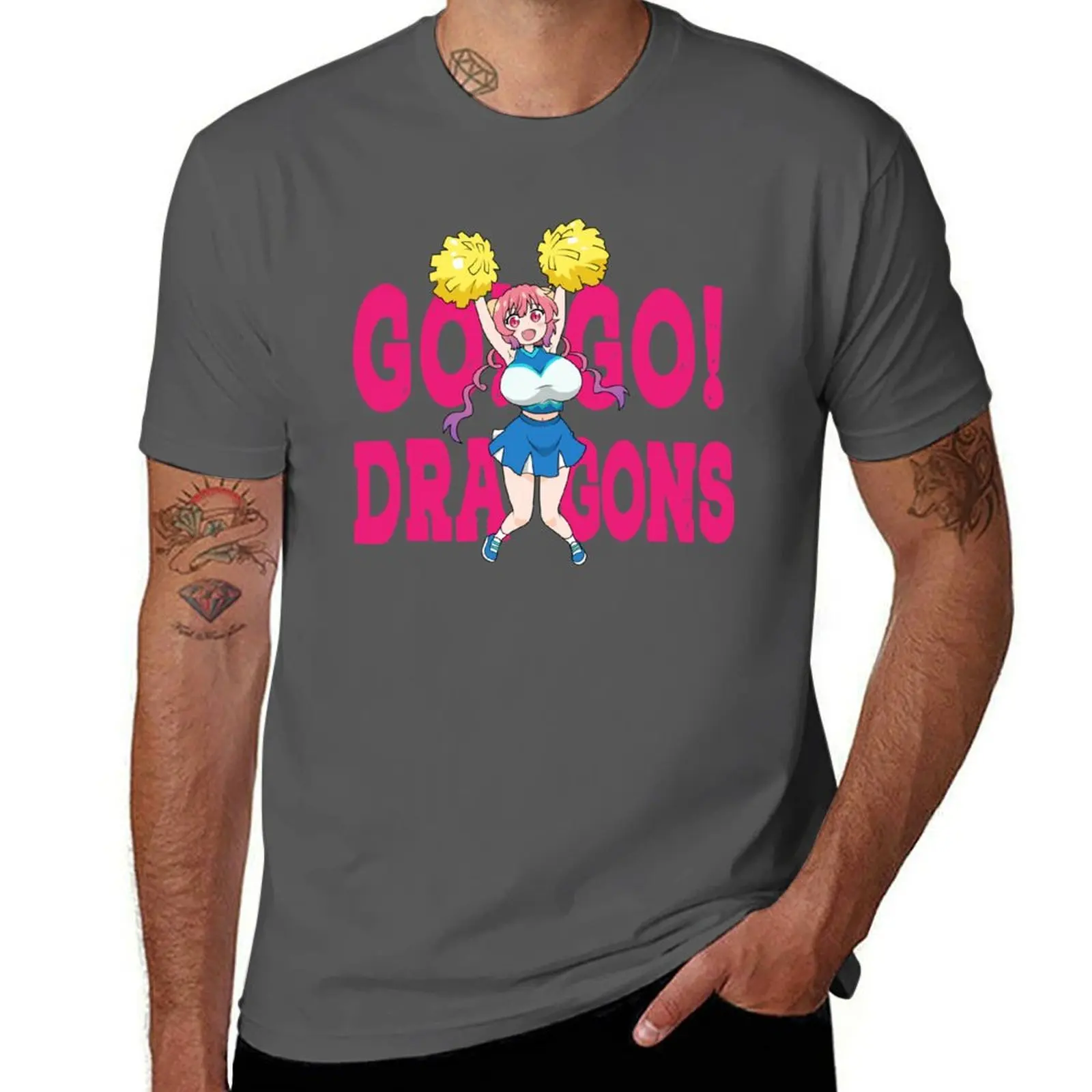 

Dragons Cheerleader Ilulu T-Shirt custom t-shirts shirts graphic tee customs men tshirt