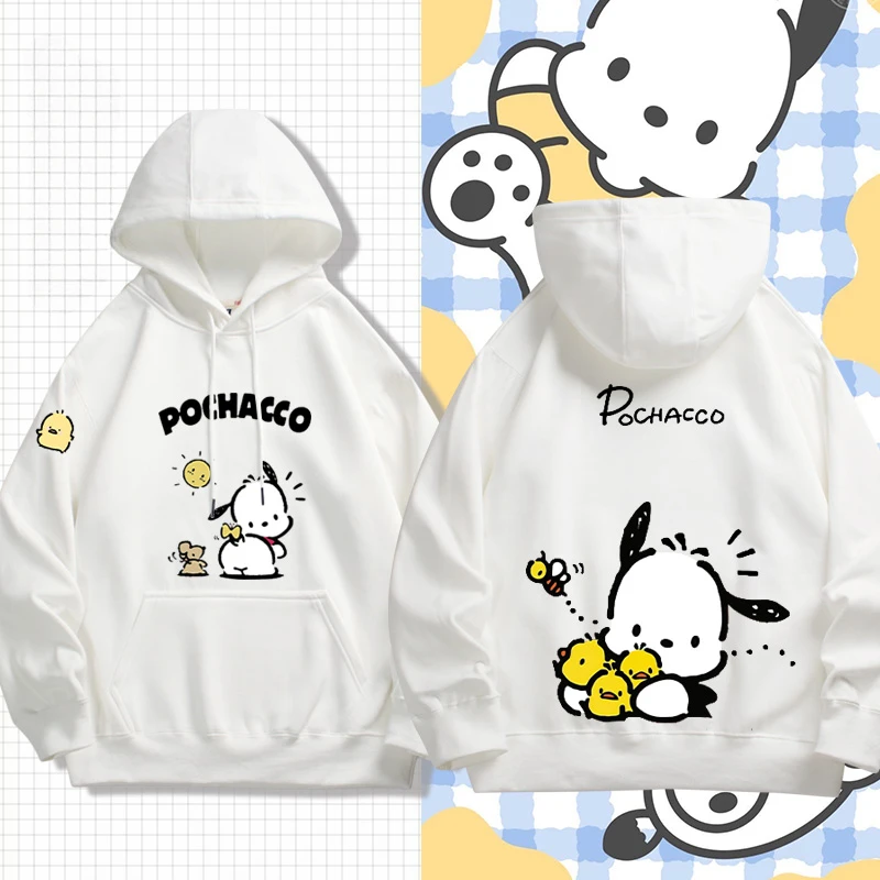 Pochacco hoodies periphery Hoodies for Women Cartoon Sweatshirt for Women and Men in Spring and Autumn Couple\'s Clothing