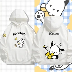 Pochacco hoodies periphery Hoodies for Women Cartoon Sweatshirt for Women and Men in Spring and Autumn Couple's Clothing