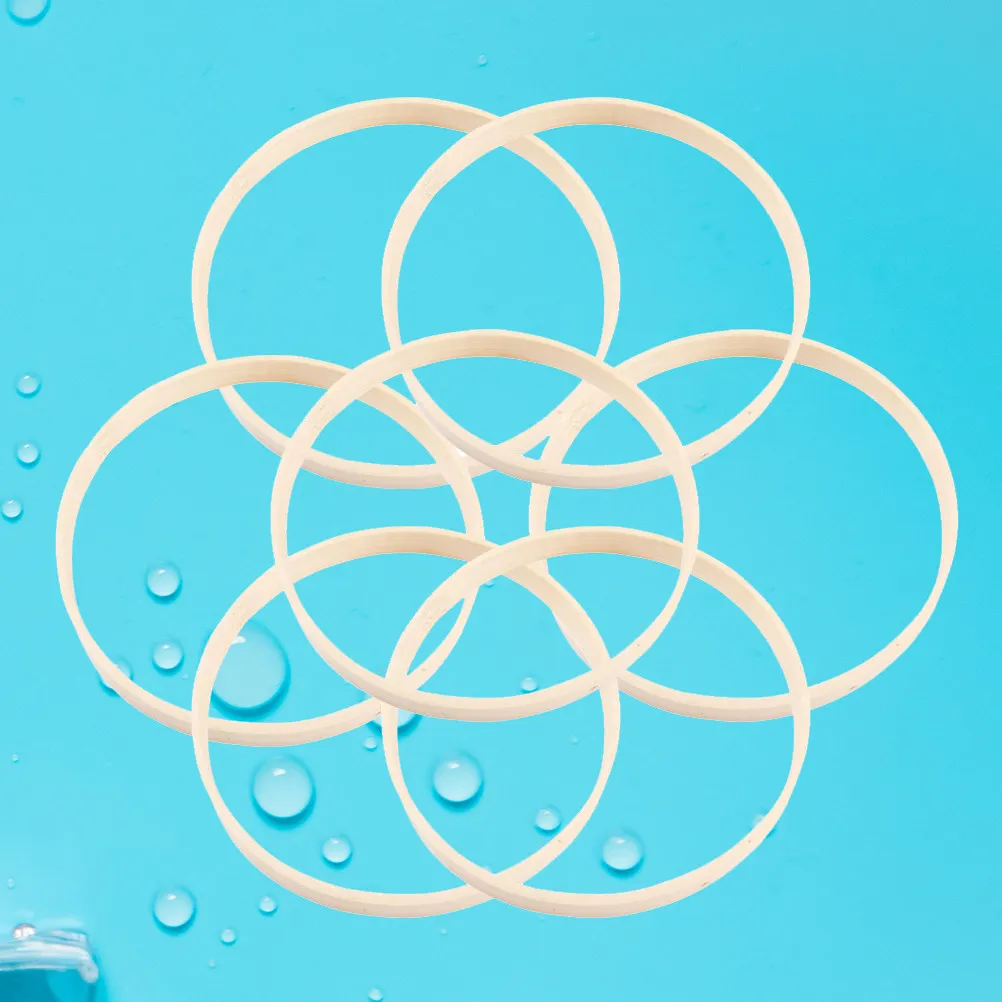 

20 шт. бамбуковых деревянных колец для ловцов снов, диаметр 20 см, для рукоделия, декора дома, мандал, вышивки