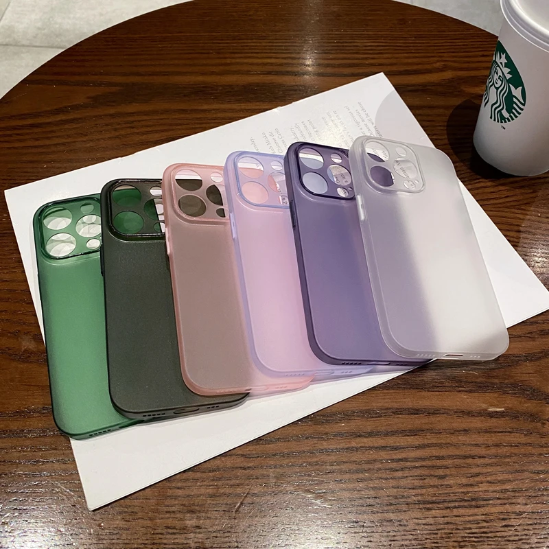 50PCS Ultra thin Soft Forested TPU Case For iPhone 16 15 14 13 12 11 Pro Max Plus XR XS max 7 8 plus mini