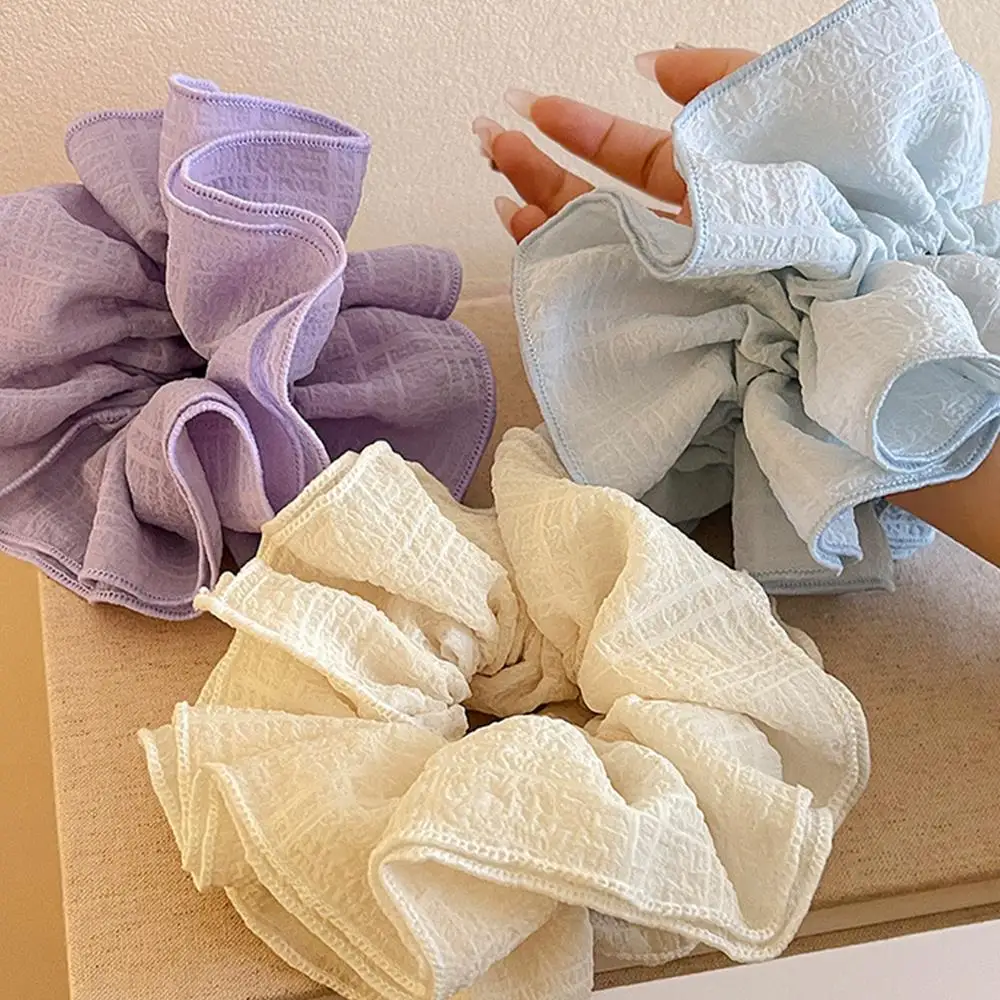 

Ponytail Holder Rubber Bands Cute Accessories Four Layers Lace Hair Rope Soft Elastic Hair Band French Style Vintage Hair Tie