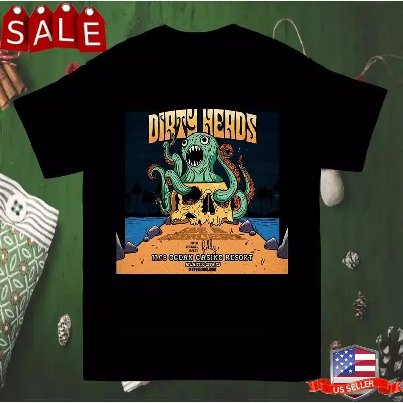 

Отличная новая футболка Dirty Heads Band Live In Concert Tour 2024, полноразмерная футболка