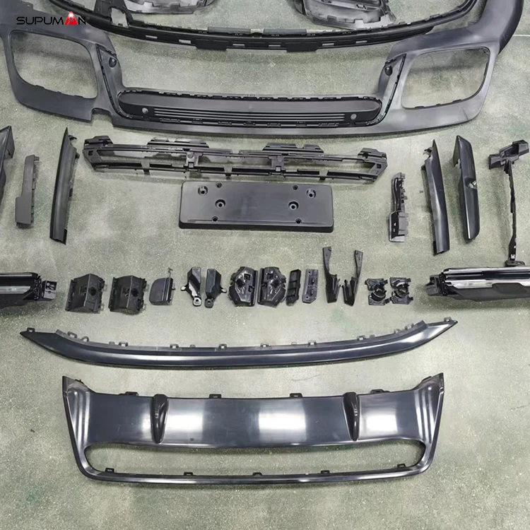 ポルシェ パナメーラ ボディキット フロントボディキット アクセサリー プラスチック 旧型から新型SDモデルへのアップグレード用SPMオートパーツ