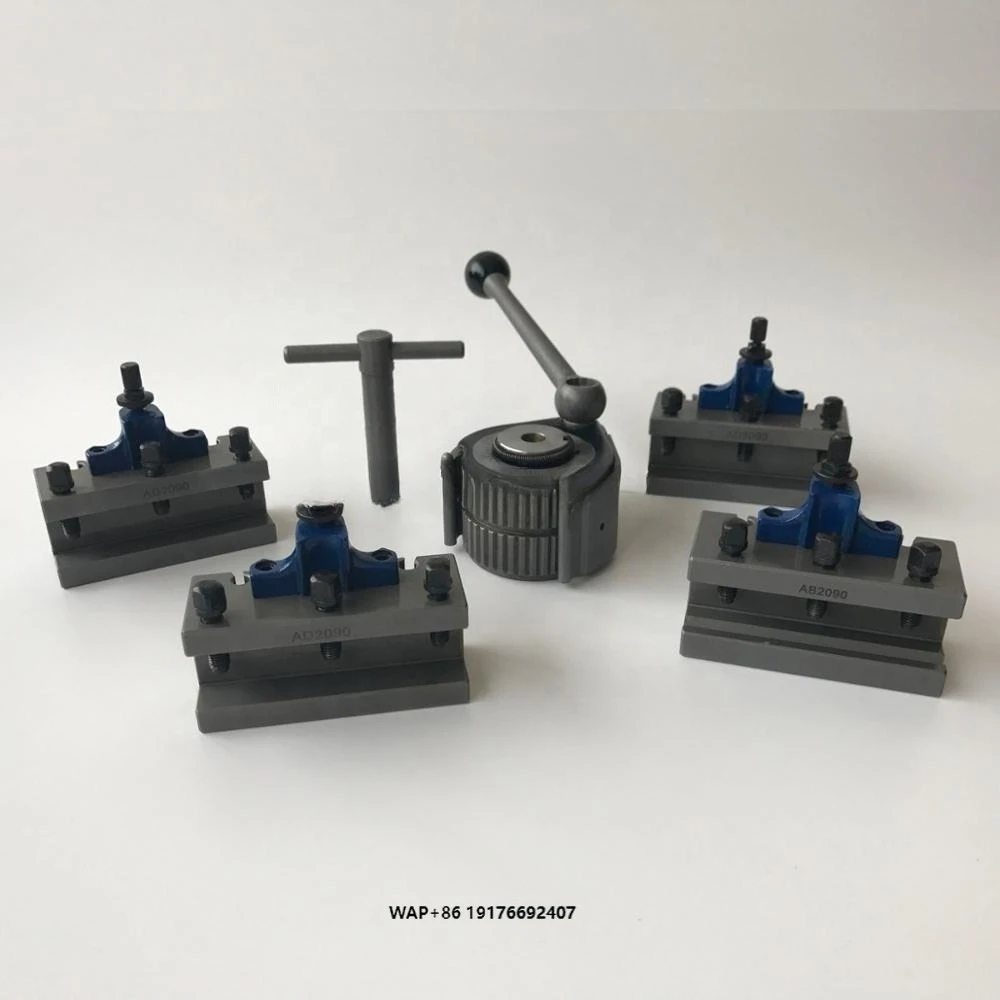 

Multifix D 40-Position Quick Change Tool Post Set for Lathe Swing 600-1000