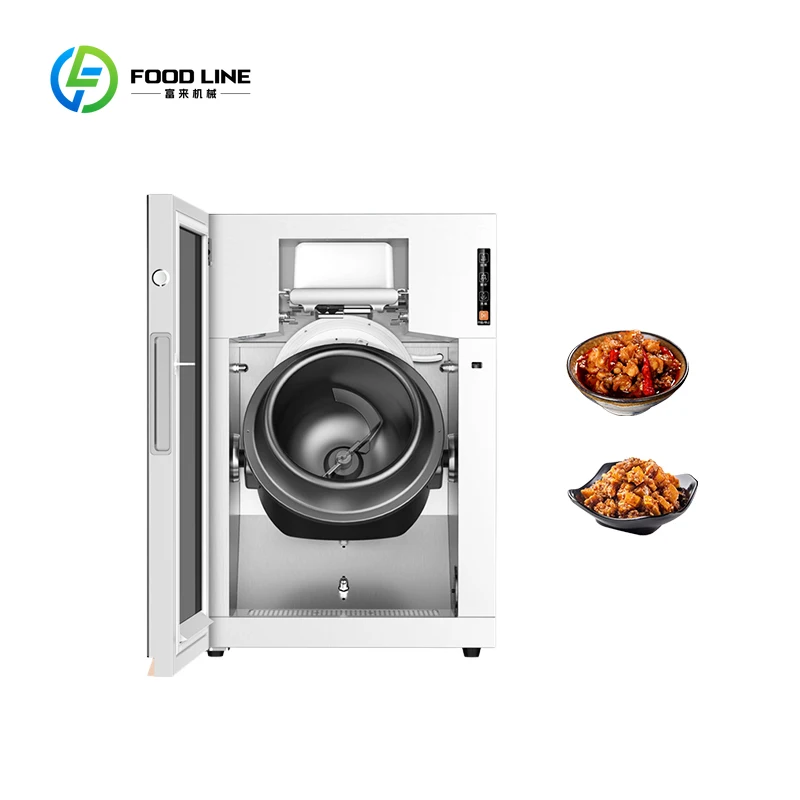 Low Energy Consumption Cooking Robot Automatic High Stability Food Cooking Robot