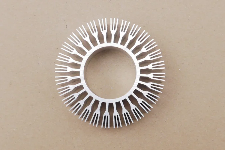 

Circular aluminum heat sink 83 * 40 * 100 sunflower radiator aluminum profile cylindrical heat conducting block