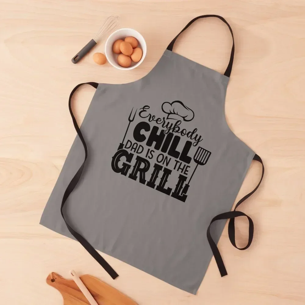 

Dad's Apron christmas kitchen cloths Waterproof Kitchen For Women beauty master Apron