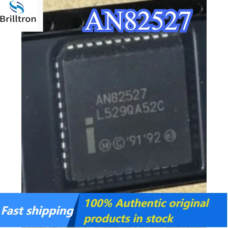 10-30PCS AN82527 AN82527F8 PLCC-44 Communication Chip Brand New Original in Stock .