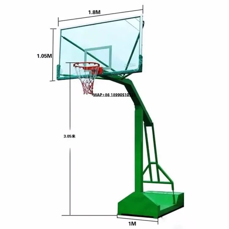 

China Direct Manufacturer Supply Precision Movable Basketball Hoops for Outdoor Basketball Motion